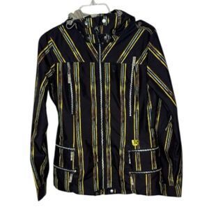 Burton Women’s Elevation Gmp Stripes Snowboard Jacket. Size Small.